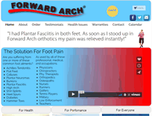 Tablet Screenshot of forwardarch.com